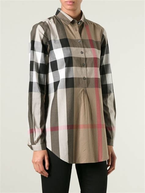 fake burberry nova check shirt|Burberry nova check shoulder.